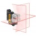 DeWALT DW089K-XJ Selbstnivellierender Multilinien-Laser 3 Linien