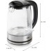DOMO Wasserkocher - Glas, 1,7 l DO9266WK