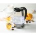 DOMO Wasserkocher - Glas, 1,7 l DO9266WK