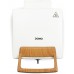 DOMO Waffeleisen 4x7 mit Thermostat, weiß DO9274W
