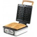 DOMO Waffeleisen 4x7 mit Thermostat, weiß DO9274W