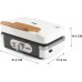 DOMO Sandwichmaker – Grill – Waffeleisen – 3-in-1 (1100 W), weiß DO9277C