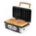 DOMO Sandwichmaker – Grill – Waffeleisen – 3-in-1 (1100 W), weiß DO9277C