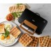 DOMO Sandwichmaker – Grill – Waffeleisen – 3-in-1 (1100 W), schwarz DO9278C