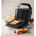 DOMO Sandwichmaker XL 3-in-1 für Sandwiches / Waffeln / Grill DO9291C