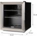 PRIMO Mini-Getränkekühlschrank – Bar-Kühlschrank - 46 l PR194BC