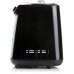 PRIMO Eismaschine mit Kompressor - schwarz 1,2l/135W PR404IM