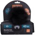 EXTOL LIGHT Kappe mit Stirnlampe 4x45lm, wiederaufladbar, USB, schwarz mit Glitter und Bom