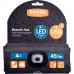 EXTOL LIGHT Kappe mit Stirnlampe 4x45lm,USB-Aufladung,grau/schwarz, Universalgröße 43462