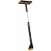 Fiskars X-series Teleskop-Schwenksauger mit Besen und Schaber 1078492