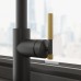 Franke FG 4767.504 MARIS STRIPES Küchenarmatur, matt schwarz/gold 115.0747.673