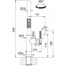 Franke FG 4767.505 MARIS STRIPES Küchenarmatur, matt schwarz/kupfer 115.0747.674