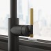 Franke FG 4760.504 MARIS STRIPES Küchenarmatur, matt schwarz/gold 115.0747.676