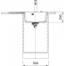 Franke Centro CNG 611-78 A, 780x500 mm, Küchenspüle, Fragranit, Cashmere 114.0685.104