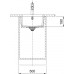 Franke KubusX KXK 110-41, Keramikspüle, Weiß 126.0735.128