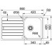 B-WARE!! Franke Spark SKX 611-86, 860x500 mm, Küchenspüle, Edelstahl 101.0464.337
