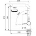 Franke FN 6564.031 ACTIVE NEW Küchenarmatur, Vorfenster Schwenkauslauf, Chrom 115.0653.390