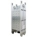 G21 Bockleiter aluminium GA-SZ -4x3-207M, multifunktional, 6390467