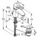 KLUDI MX Waschtisch-Einhandmischer chrom 331250562