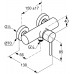 KLUDI Bozz Brause-Einhandmischer DN 15, Chrom 388310576