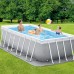 INTEX PRISM FRAME Rechteckpool 400 × 200 × 122 cm mit Filteranlage 220–240V 26790NP