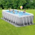 INTEX PRISM FRAME Rechteckpool 488 × 244 × 107 cm mit Filteranlage 220–240V 26792NP