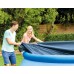 INTEX Easy Pool Abdeckplane für Schwimmbecken Durchschnitt 457 cm 28023