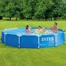 INTEX METAL FRAME Pool 366 x 76 cm mit 12-V-Filteranlage 28212GN