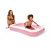 INTEX Planschbecken - Rectangular (rosa,166x100x25cm) Planschbecken Kinder 58423NP