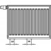 Kermi therm-x2 Profil-Vplus Ventilheizkörper Typ 22 400 /700 FTP220400701R1K