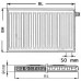 Kermi Therm X2 Profil-V Ventilheizkörper 12 400 / 800 FTV120400801R1K