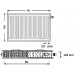 Kermi Therm X2 Profil-V Ventilheizkörper 22 300 / 1000 FTV220301001R1K