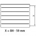 Kermi Therm X2 LINE-K Kompaktheizkörper 22 205 x 1305 PLK220201301NXK