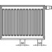 Kermi therm-x2 Profil-Vplus Ventilheizkörper Typ 33 300 /400 FTP330300401R1K