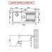 Franke Logica LLX 651, 1000x500 mm, Küchenspüle, Edelstahl 101.0120.189