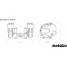 Metabo DSD 200 Plus Doppelschleifmaschine (750w) 604210000
