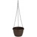 PLASTKON Hängeblumentopf Hängeampel Marina 20 cm braun