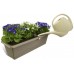 PLASTKON Bewässerungssystem Blumenkasten Smart System Gardenie 80 cm gelb