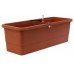 PLASTKON Bewässerungssystem Blumenkasten Smart System Gardenie 60 cm terrakotta