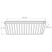 PLASTKON Bewässerungssystem Blumenkasten Smart System Extra Line 60 cm türkis