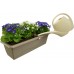 PLASTKON Bewässerungssystem Blumenkasten Smart System Extra Line 60 cm taupe