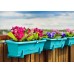 PLASTKON Bewässerungssystem Blumenkasten Smart System Extra Line 60 cm türkis