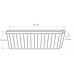 PLASTKON Blumenkasten Trend 60 cm anthrazit