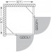 ROLTECHNIK Duschecke GDOP1 (rechte Seite)1100/2000 LH/ČS 132-110000P-00-02