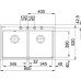 Franke Einbauspüle Maris MRG 620 Fragranit DuraKleen­Plus, Sahara, 114.0176.588