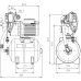 B-WARE WILO HWJ 202 EM 20l selbstansaugende Hauswasseranlage 4265550Beschädigte Verpackun!