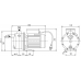 WILO WJ 204-X-EM-2 (1~230 V) Selbstansaugende, einstufige Jetpumpe 4262917