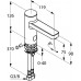 KLUDI Zenta Elektronische Waschtischarmatur mit Netzteil 230 V 3820205