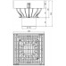 ACO Self XtraPoint Hofablauf 25 x 25 x 20,5 cm mit Maschenrost Stahl verzinkt, B125 319433