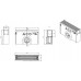 ACO Self Euroline 2.0 Einlaufkasten 0,5 m, DN 110, mit Stahl verzinktem Rost 3003696
